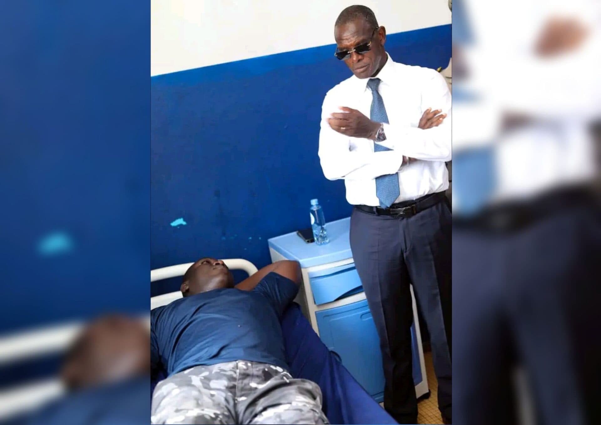 Côte d'Ivoire : Niakaramandougou, Vagondo Diomandé au chevet des policiers blessés lors d'un accident