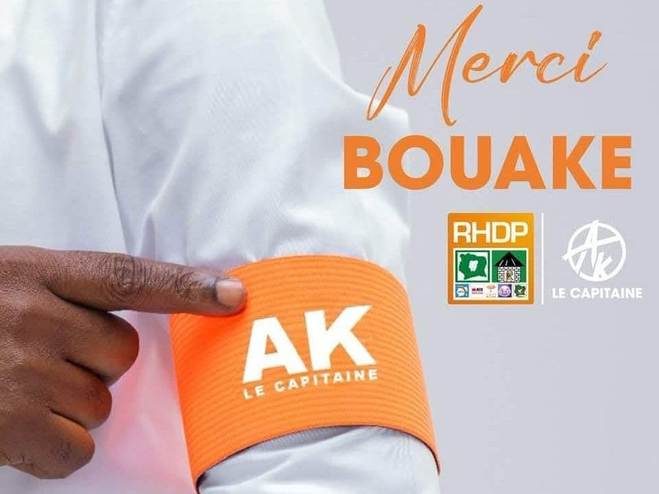 Côte d'Ivoire : Bouaké, le Capitaine Amadou Koné renforce son Département avec 6 sièges pour le RHDP à l'hémicycle dont 2 arrachés au PDCI