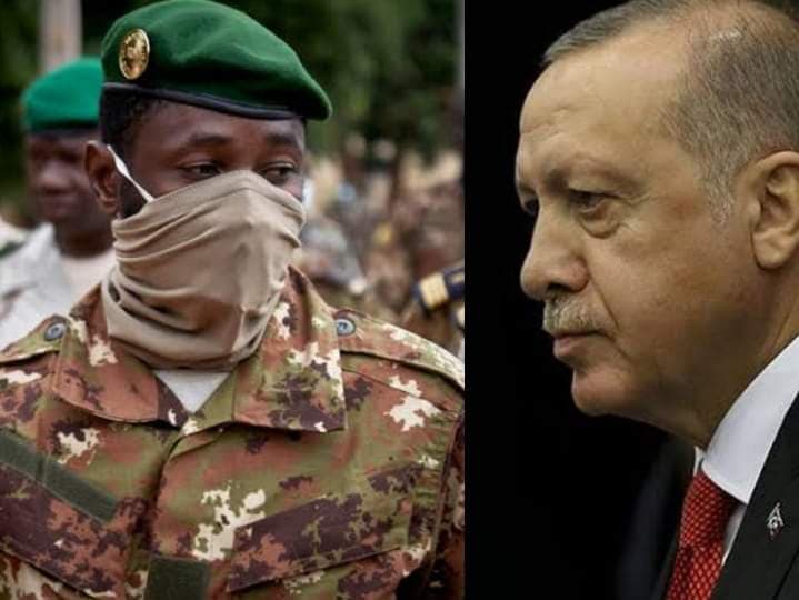 Mali : La junte soutenue dans la lutte contre le terrorisme par Erdogan, le président de la Turquie