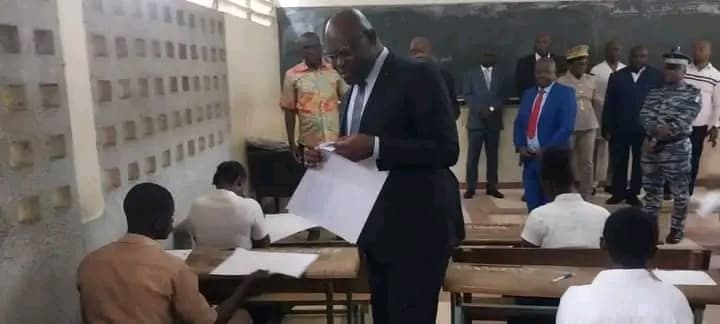 Côte d'Ivoire : Bac 2023, le Dircab Ahoutou salue le taux de 50,74% de réussite obtenu à Sakassou