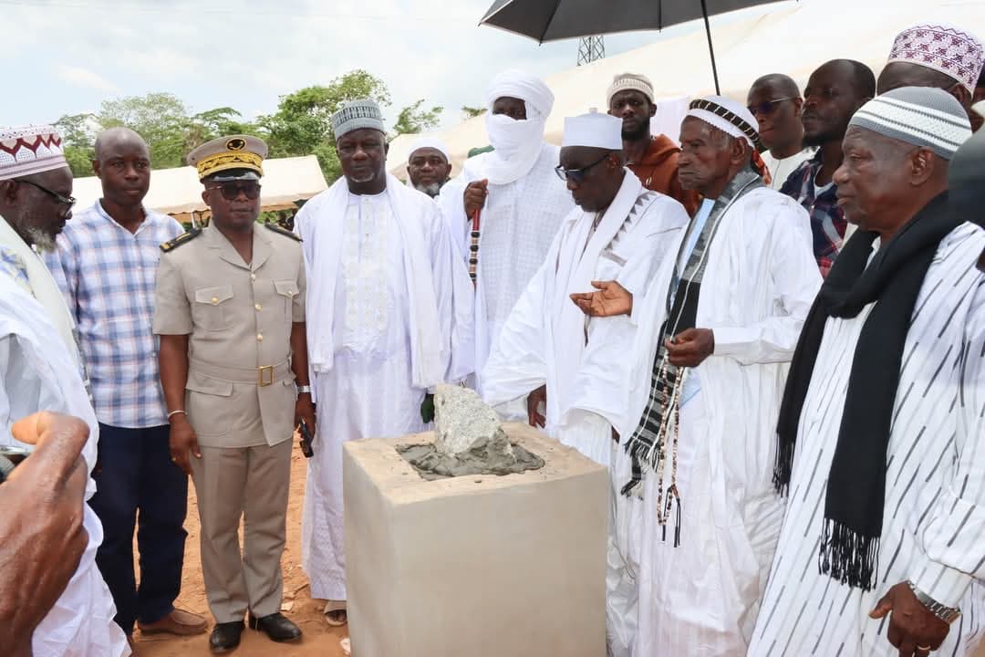 Côte d'Ivoire : Dimbokro, pose de la première pierre du Centre d'Etudes Islamiques