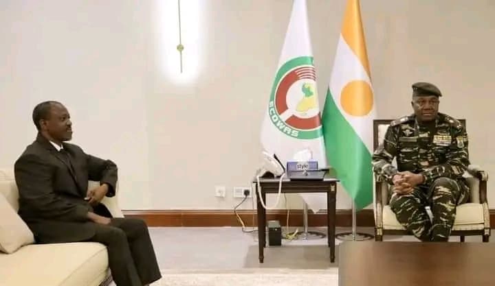 Niger : Guillaume Soro échange avec les autorités de la transition (vidéo)
