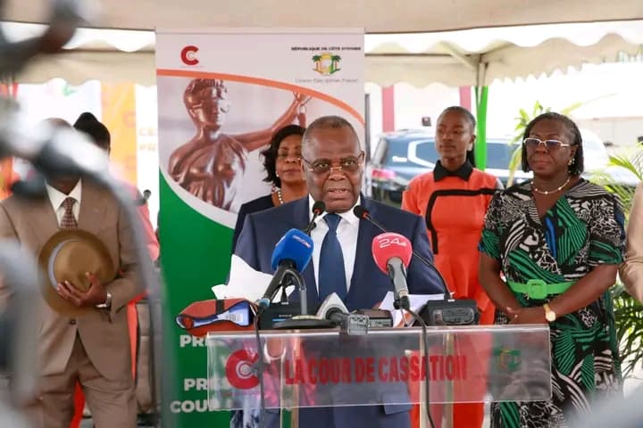 Côte d'Ivoire : Selon le président Yua Koffi "La Cour de cassation doit porter l'étendard d'une justice civile crédible"