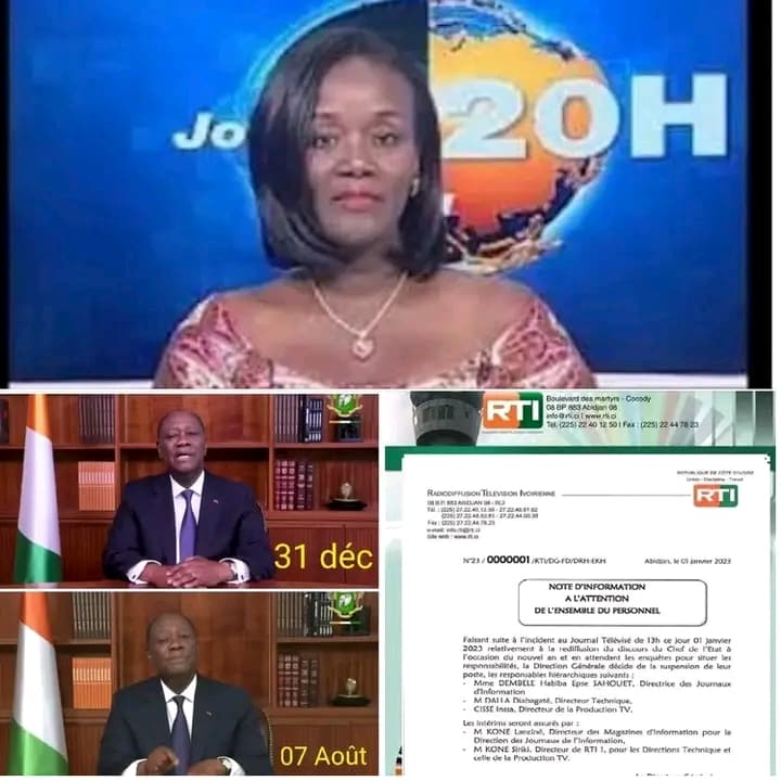 Côte d'Ivoire : Habiba Dembélé, Dalla Diabagaté et Cissé Inssa blanchis par la RTI