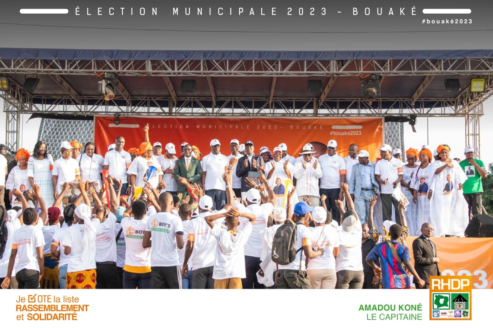 Côte d'Ivoire : Amadou Koné nouveau maire de Bouaké grâce à une contribution populaire et 150 membres de la famille Gon Coulibaly à ses côtés