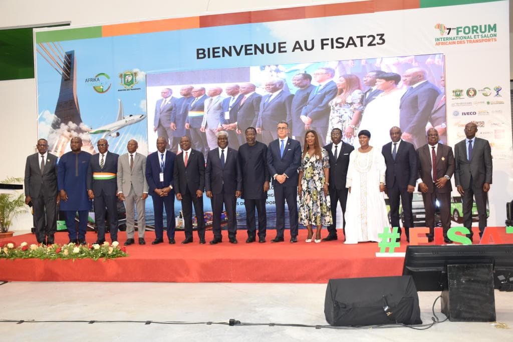 Côte d'Ivoire : En présence du Premier Ministre Beugré Mambé, Amadou Koné salue la pertinence des thématiques du FISAT 2023