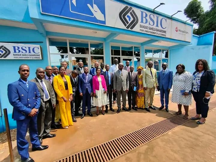 Centrafrique : La Banque BSIC procède à l'ouverture de l'agence Prestige centre ville de Bangui