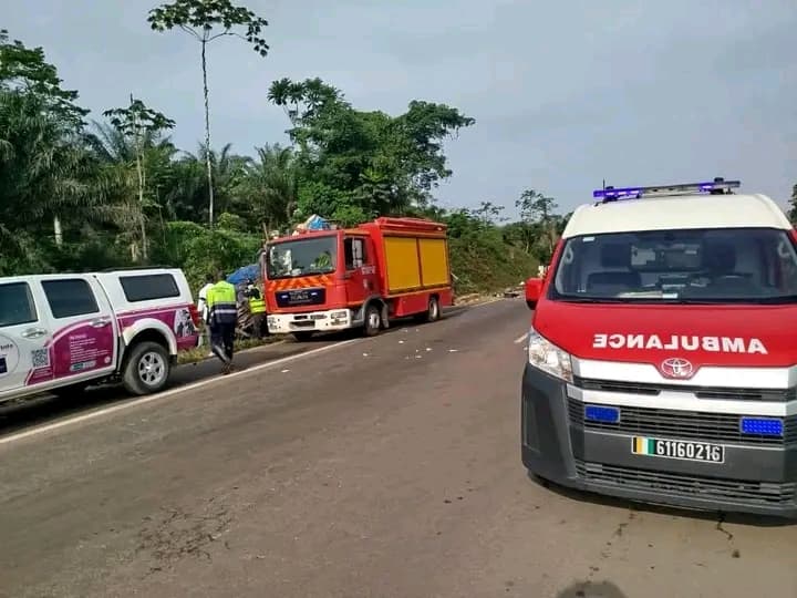 Côte d'Ivoire : Une collision entre deux camions remorques fait 3 morts et des blessés ce mercredi