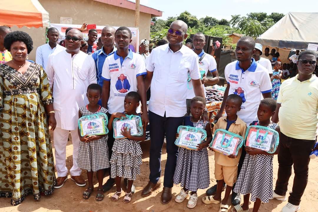 Côte d'Ivoire : Deblekro, le ministre N'guessan Lataille Koffi, président du Conseil Régional du N'Zi, PCA de l'IPS-CGRAE célèbre l'excellence