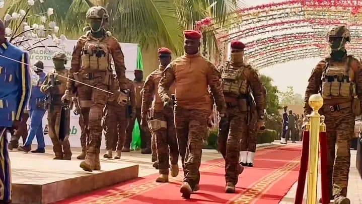 Burkina Faso : Le Capitaine Ibrahim Traoré donne le top départ du SICOT2024