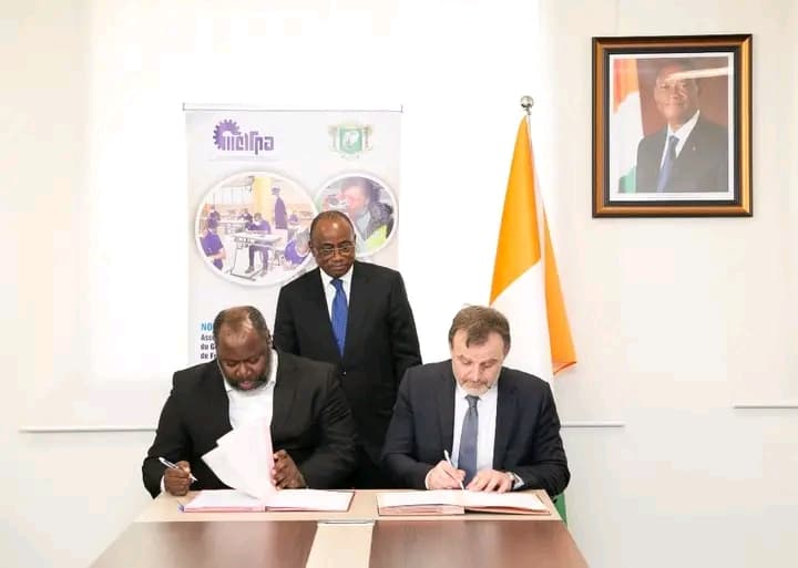 Côte d'Ivoire : Le METFPA signe une convention avec l'ESTO Paris pour la formation des élèves