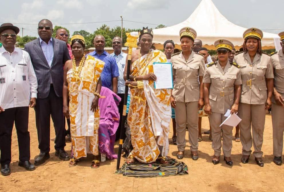 Côte d'Ivoire : Bocanda, intronisation du Chef du village de Koffi-Adoukro dans la sous-préfecture de N'zecrezessou