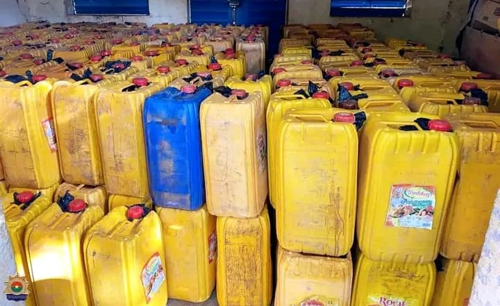 Burkina Faso : Région du Centre-Est, la gendarmerie démantèle des réseaux de contrebande de carburant