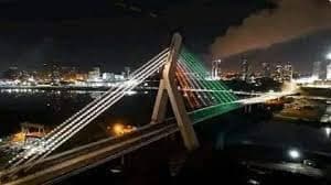 Côte d'Ivoire : Le pont à haubans de Cocody, une infrastructure qui incontestablement embellit la ville