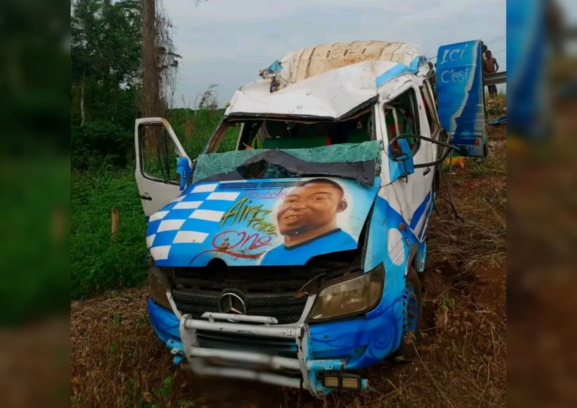 Côte d'Ivoire : Zoukougbeu, 18 victimes dont 1 mort et 4 blessés dans une sortie de route d'un Massa