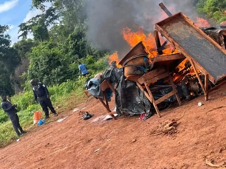 Côte d'Ivoire : Bagoué, des sites d'orpaillage déguerpis, du matériel détruit