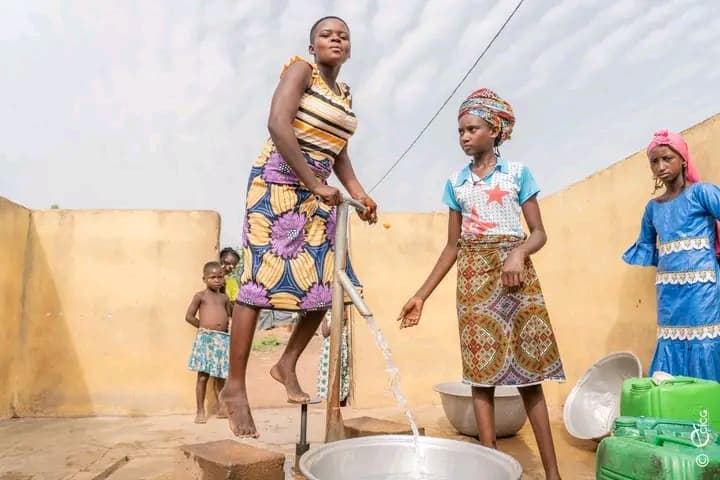 Côte d'Ivoire : Bouna, la Coordination générale du Psgouv s'assure du fonctionnement effectif de la pompe à motricité humaine de Notadouo
