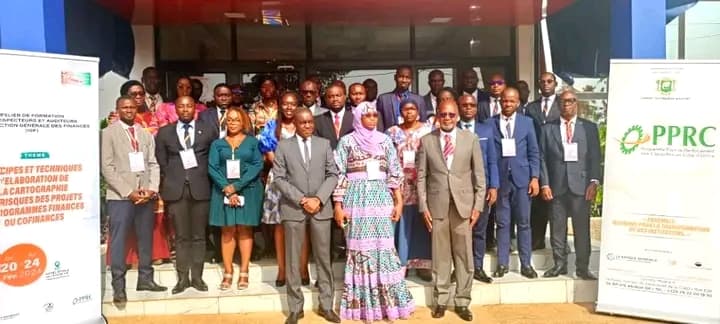Côte d'Ivoire : 25 inspecteurs et auditeurs de l’IGF formés à l’élaboration de la cartographie des risques des projets et programmes de développement