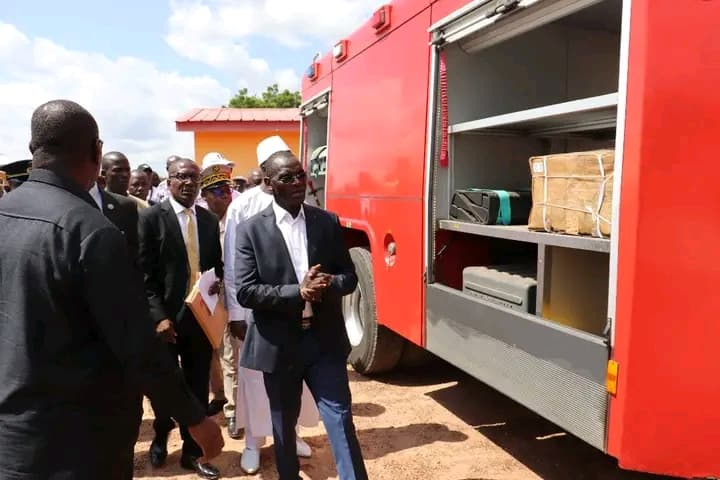Côte d'Ivoire : Ferké, les pompiers civils reçoivent un nouvel engin d'incendie et de secours