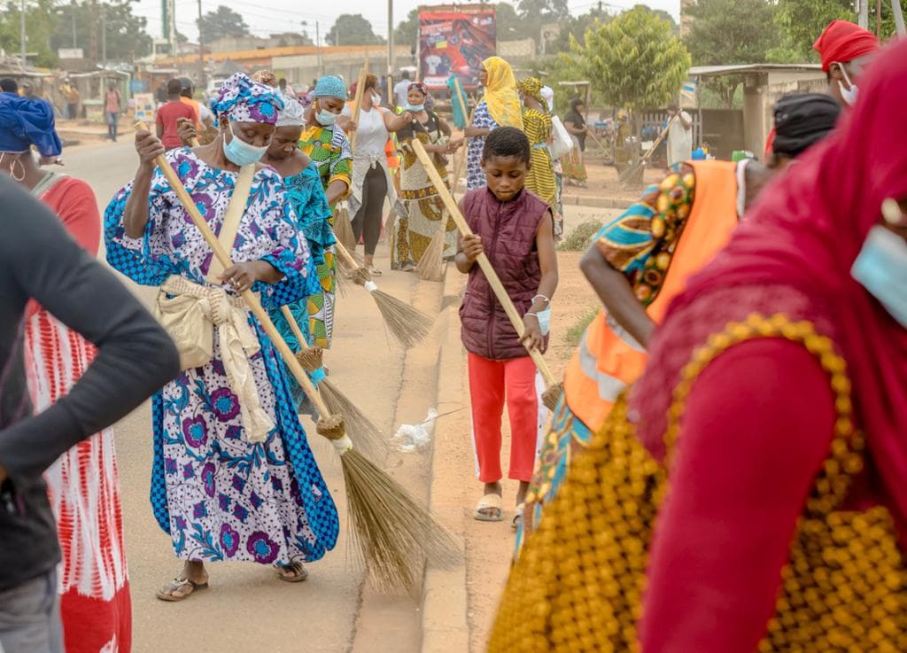 Côte d'Ivoire : Amadou Koné entraîne progressivement les populations dans sa vison de Bouaké Nouveau, Bouaké Ville Propre