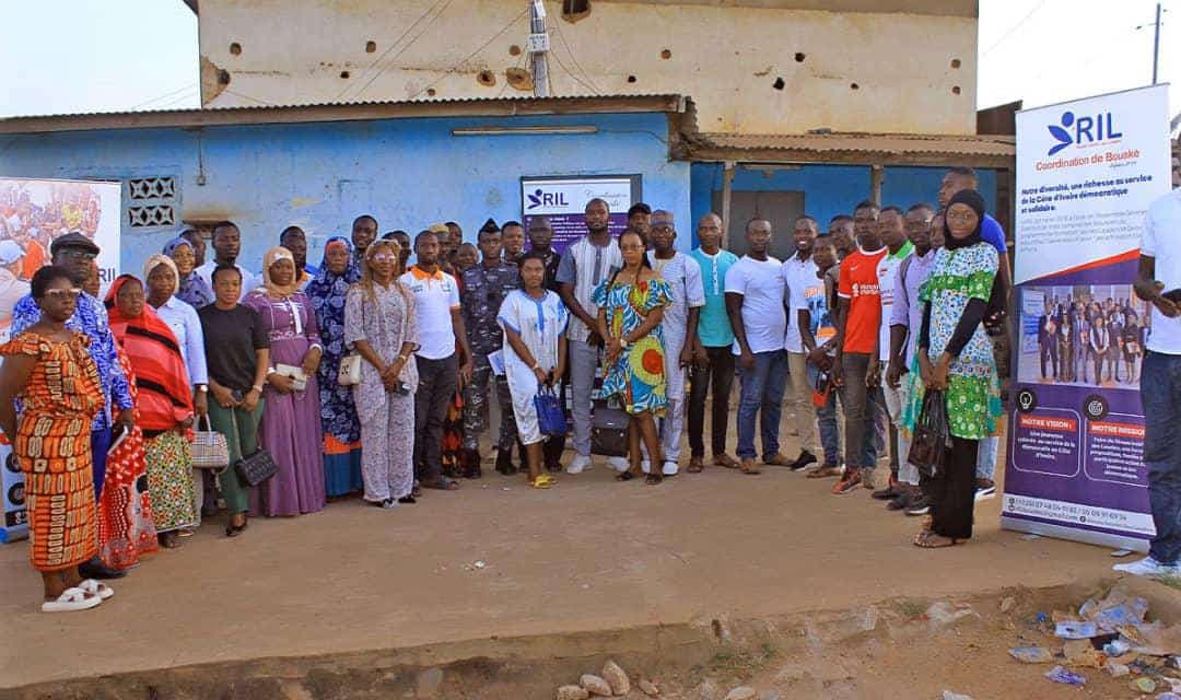 Côte d'Ivoire : Bouaké, Grin citoyen, le Réseau Ivoirien des Leaders (RIL) sur le terrain pour sensibiliser les différents acteurs
