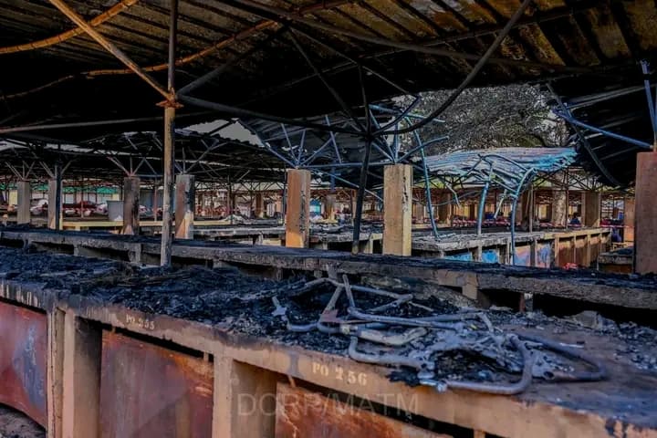 Burkina Faso : Ouagadougou, 160 étals ravagés par un incendie au marché de Paspanga