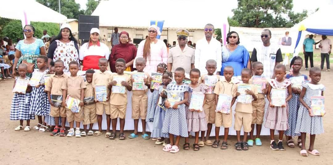 Côte d'Ivoire : Dimbokro, l'ONG FADY soulage des centaines d'écoliers de la commune