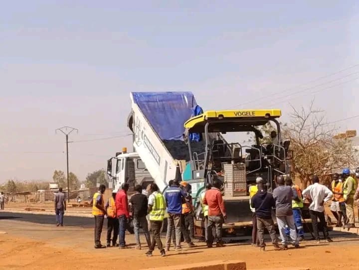 Burkina Faso : À Bassinko, la route bitumée