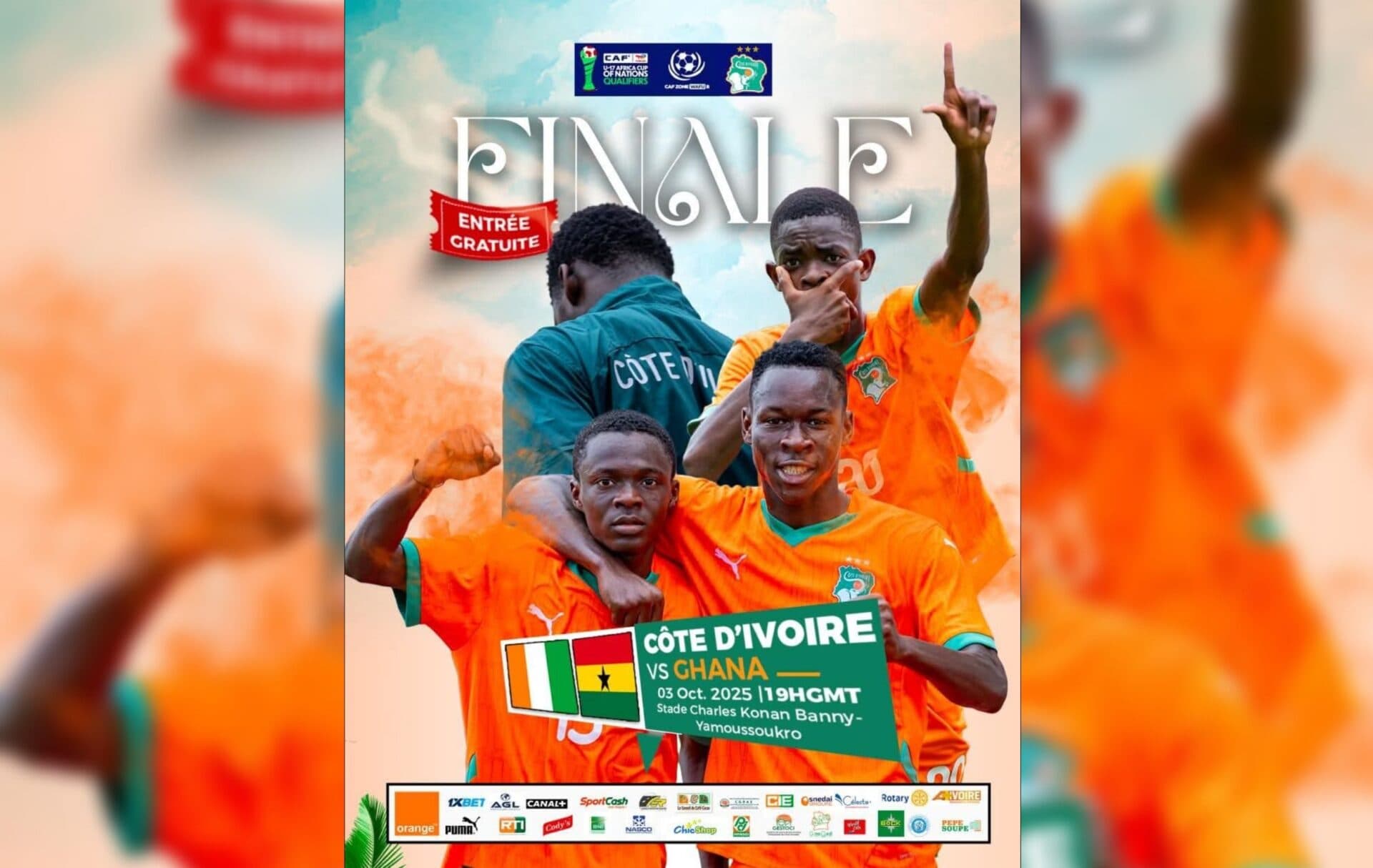 CAN U17 : Côte d’Ivoire - Ghana, qui soulèvera le trophée ?