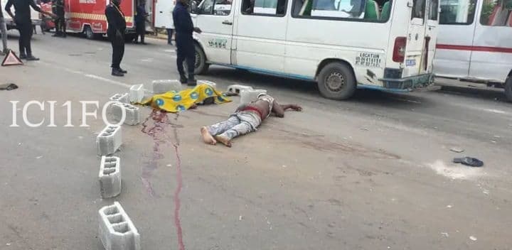 Côte d'Ivoire : Mardi noir à Bingerville, un gros camion occasionne un accident, plusieurs morts et de nombreux blessés enregistrés