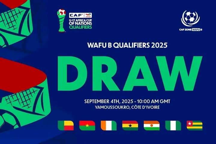 Côte d'Ivoire : Yamoussoukro choisie pour le tirage au sort qualificatif des U 17 ce jeudi