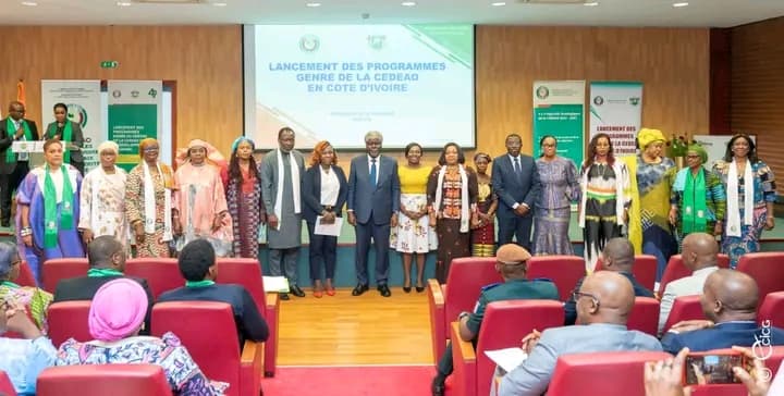 Côte d'Ivoire : Lancement officiel de la mise en œuvre des programmes genre de la CEDEAO