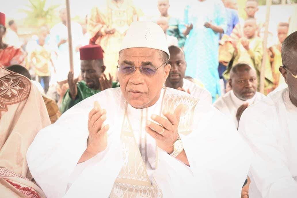 Côte d'Ivoire : Dimbokro, le Ministre Maire Adama Coulibaly a prié avec la communauté musulmane de sa localité