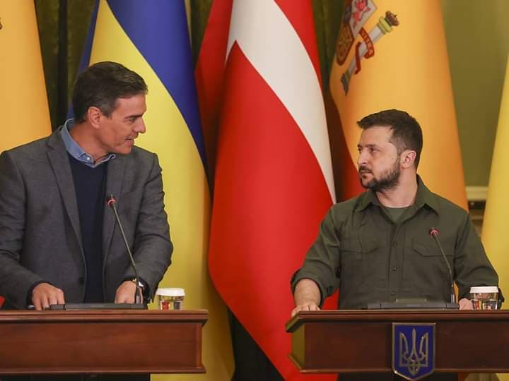 Guerre en Ukraine : Le premier ministre espagnol est arrivé à Kiev
