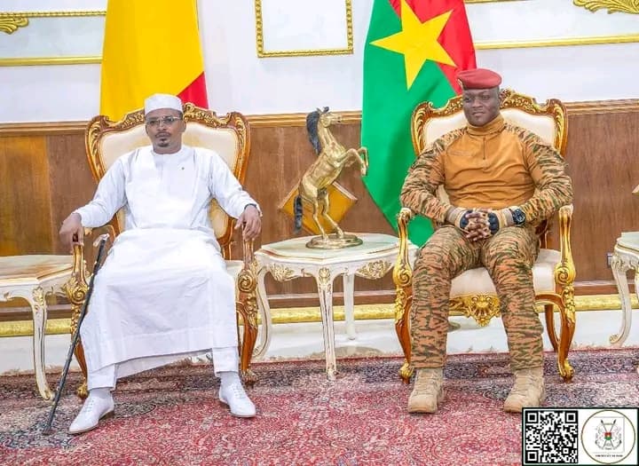 Coopération Burkina Faso-Tchad, conclave au sommet pour le renforcement des relations de coopération