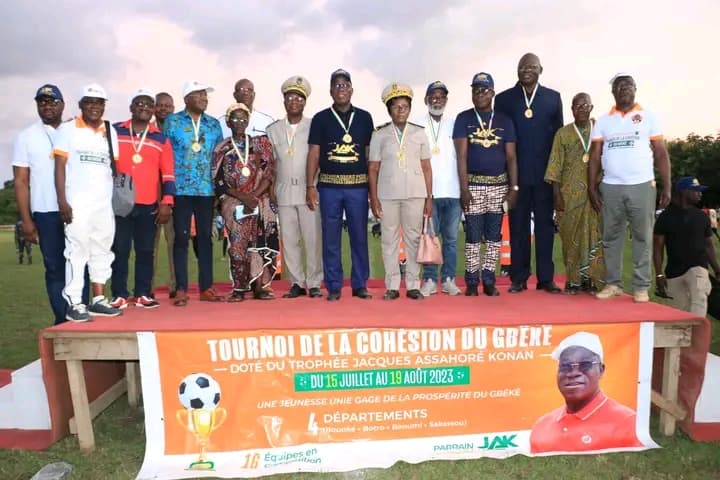 Côte d'Ivoire : Sakassou, Assahoré à propos du tournoi de la cohésion du Gbêkê: « Le challenge a été tenu durant les 30 jours de compétition »