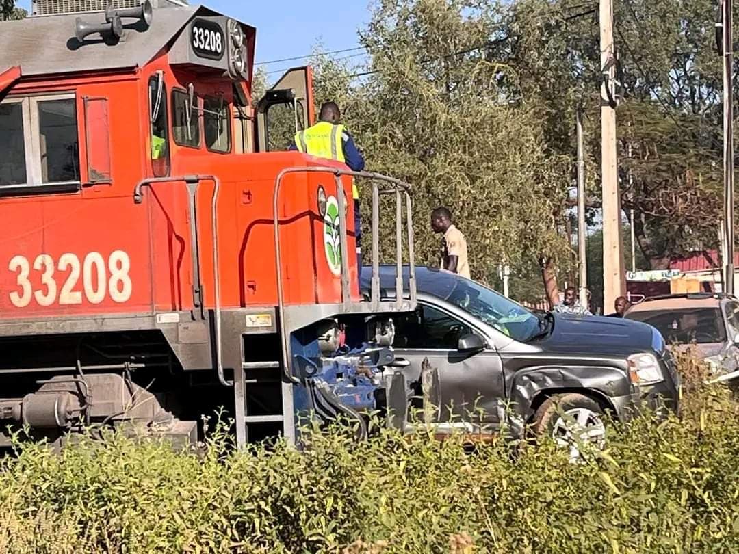 Burkina Faso : Bobo-Dioulasso, accrochage entre un train et une voiture