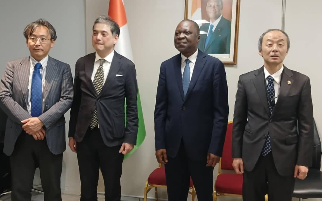 Côte d'Ivoire : Une mission Japonaise chez le ministre Amadou Koné, la mobilité et la digitalisation au cœur des échanges
