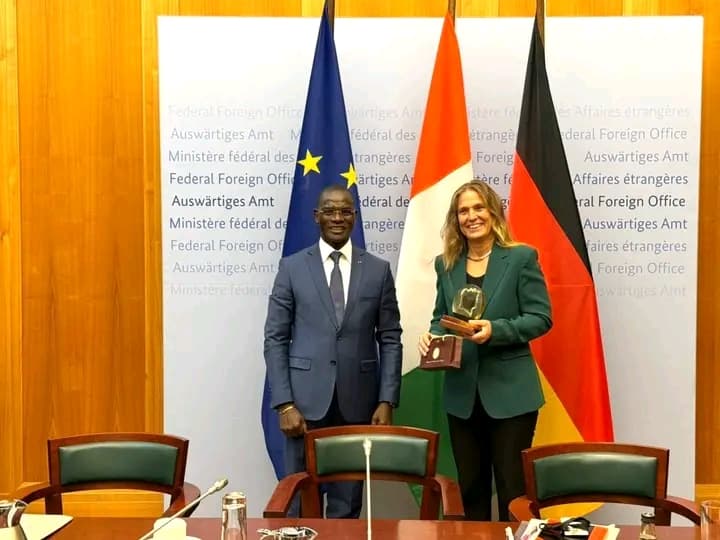 Côte d'Ivoire : Vagondo Diomandé sollicite l’appui de l'Allemagne pour la modernisation de l'État civil et le renforcement de la sécurité aux frontières