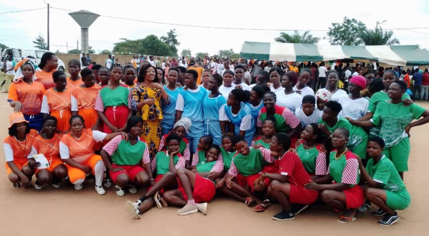 Côte d'Ivoire : L'indépendance célébrée par le sport avec la présidente de Diabo Ville Émergente dame Rébecca Yao