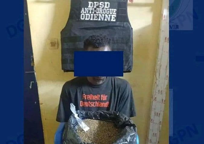 Côte d'Ivoire : Odienné, un individu appréhendé et plusieurs kilos de drogues en sa possession saisis