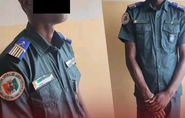 Côte d'Ivoire : Un faux Lieutenant-colonel interpellé au cours du déjeuner de sortie d’un nouveau commissaire de police