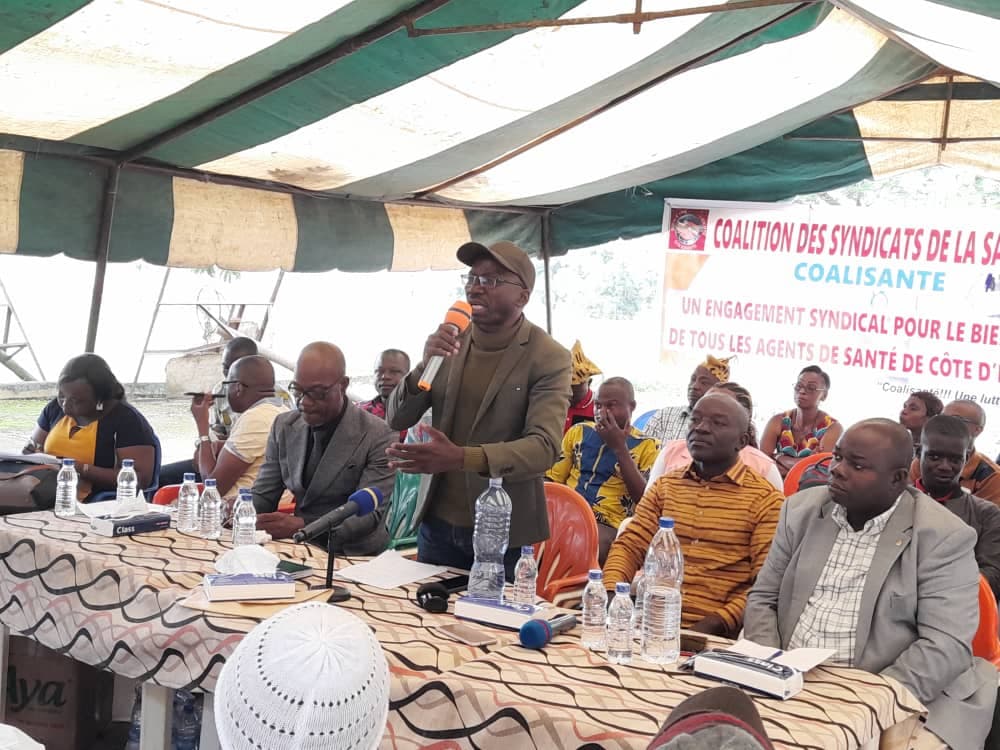 Côte d'Ivoire : Lors de son Assemblée Générale à Bouaké, la Coalisanté étale ses besoins et menace d'entrer en grève