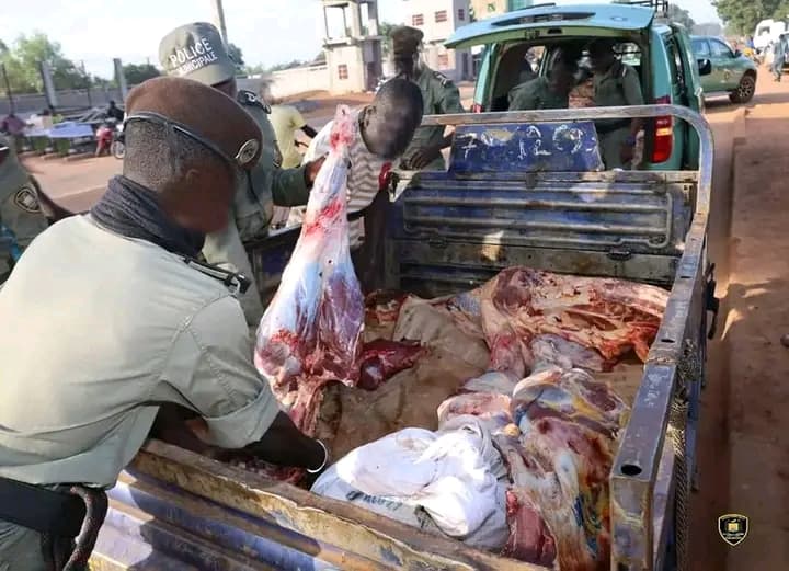 Burkina Faso : Ouagadougou, une quantité de viande dans des conditions d'hygiène non conformes saisie