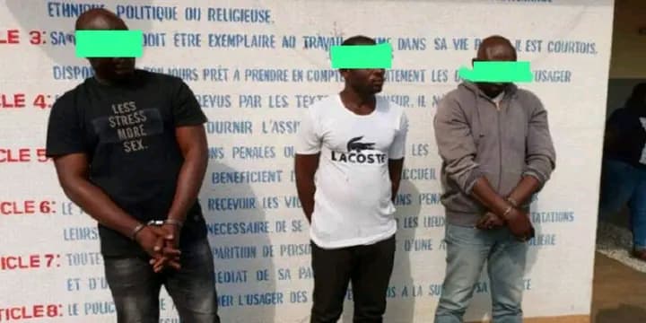 Côte d’Ivoire : Yamoussoukro, trois individus spécialisés dans le vol dans les taxis appréhendés et déférés