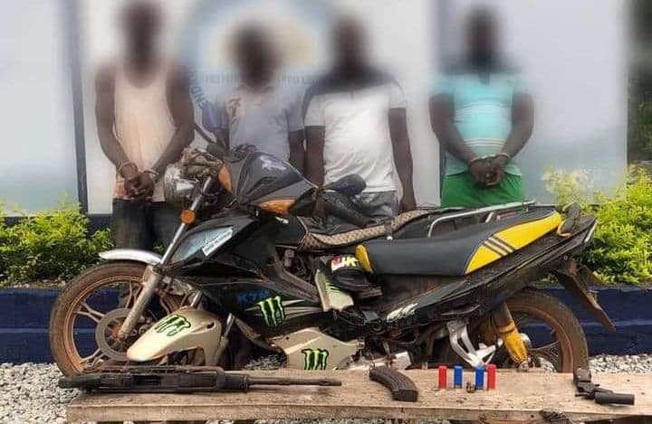 Côte d'Ivoire : Niakara, 4 individus interpellés avec en leurs possessions des armes et munitions