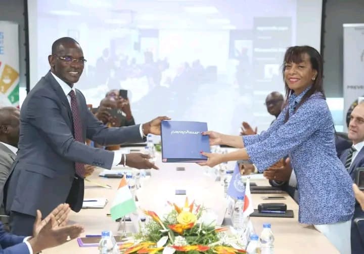 Côte d'Ivoire : Signature des accords de financement et de renforcement de la protection civile avec le Japon