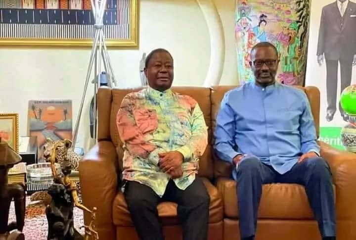 Côte d'Ivoire : Tidjane Thiam reçu par le Président du PDCI-RDA