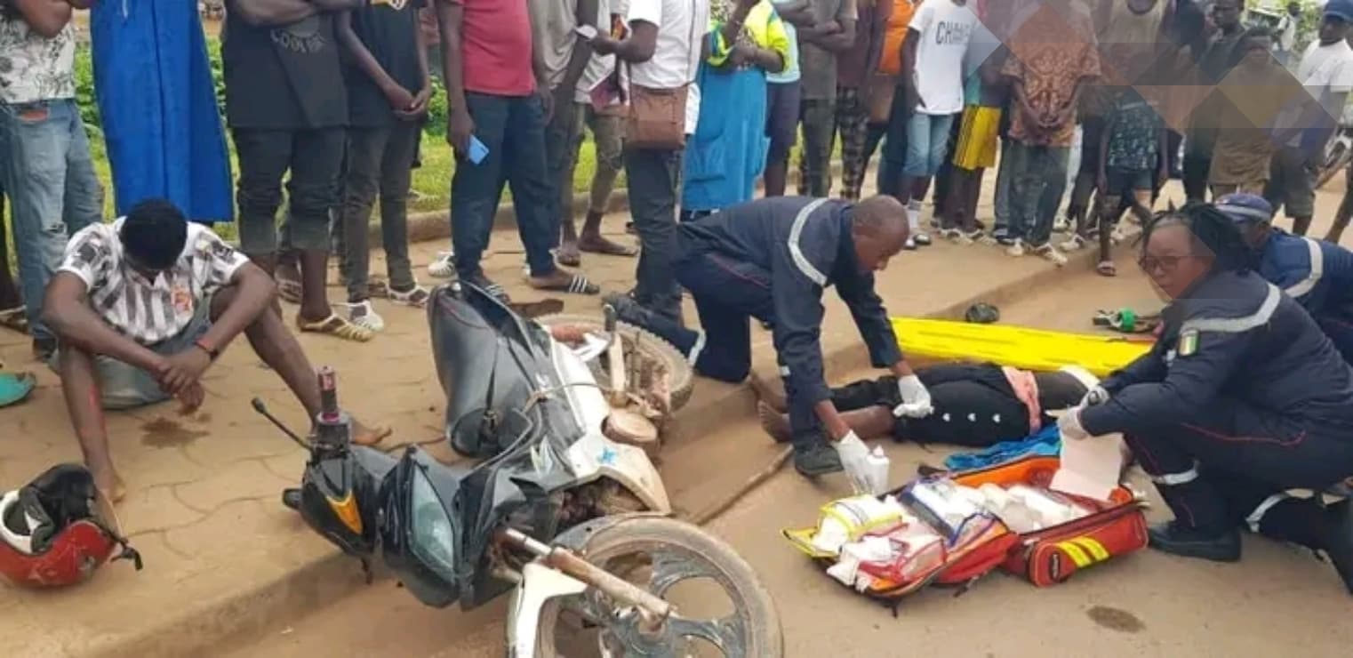 Côte d'Ivoire : Aboisso, une balayeuse de rue violemment heurtée par un motocycliste