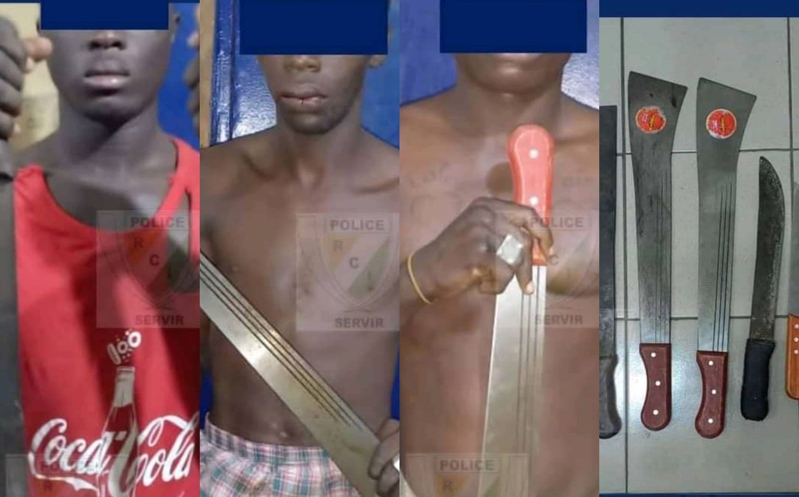 Côte d'Ivoire : Abidjan, 05 malfrats mis aux arrêts à Andokoi Château